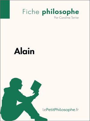 cover image of Alain (Fiche philosophe)